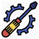Screwdriver Repair Wrench Icon