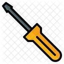 Screwdriver Tool Fastening Icon