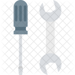 Screwdriver And Spanner Icon