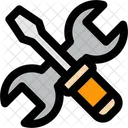 Screwdriver Wrench Design Icon
