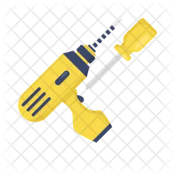 Screwdriver with drill  Icon