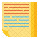 Script Document Documentation Icon