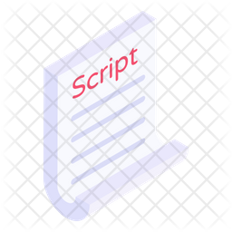 Script Icon - Download in Isometric Style