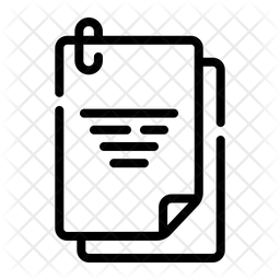 Script Icon - Download in Line Style