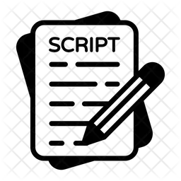 Script Icon - Download in Dual Tone Style