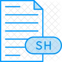 Script de shell bash  Ícone