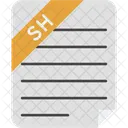 Script de shell bash  Ícone