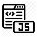 Script java en línea  Icono