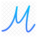 Script text character  Icon