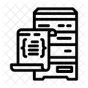 Base De Datos Scripts Administrador Icono