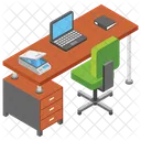 Scrivania del computer  Icon