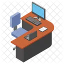 Scrivania del computer  Icon