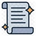 Scroll Paper Roll Spell Icon