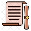 Scroll Document File Icon