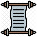 Scroll Law Justice Icon
