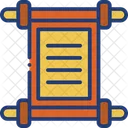 Scroll Paper Document Icon