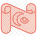 Scroll Magic Witchcraft Icon