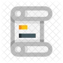 Scroll Roll Certificate Icon