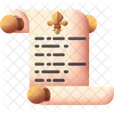 Scroll Gesture Down Icon