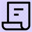 Scroll Paper Document Icon