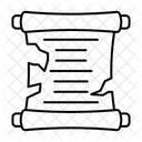 Scroll Paper Icon
