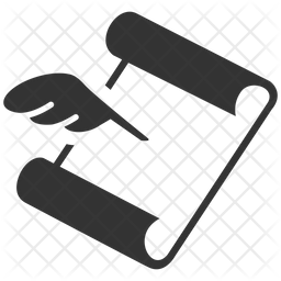 Scroll Letter Icon