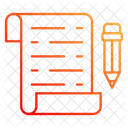 Scroll or manuscript  Icon