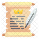 Scroll Paper Icon