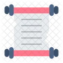 Paper Scroll Document Icon