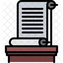 Scroll Stand  Icon
