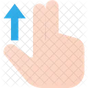 Scroll Finger Swipe Icon