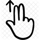 Nach Oben Scrollen Nach Oben Pfeil Symbol