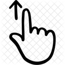 Nach Oben Scrollen Pfeil Symbol