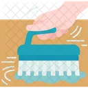 Scrub Floor Wash Symbol