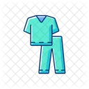 Scrub Suit Doctor Icon