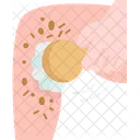Scrubbing Skin Exfoliating Icon