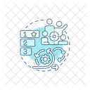 Scrum Priorizacion Tecnica De Gestion De Tareas Scrum Icono
