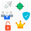 Scrum Value Value Target Icon