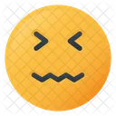 Scrunched Face Emoji Icon