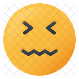 Scrunched Emoji Icon