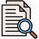 Scrutiny Examination Evaluation Icon