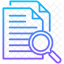 Scrutiny Examination Evaluation Icon
