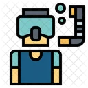 Scuba Diving Hobbies Free Time Icon