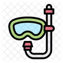Scuba Diving Diving Mask Diving Goggles Icon
