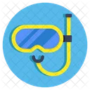 Scuba Diving Snorkeling Mask Diving Mask Icon