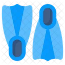 Scuba Fins Diving Flippers Diving Equipment Icon