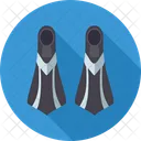 Scuba Fins Diving Fins Swimming Fins Icon