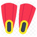 Scuba Fins Diving Flippers Diving Equipment Icon