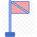 Scuba Flag  Icon