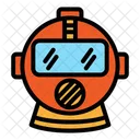 Scuba Helmet Helmet Diving Helmet Icon